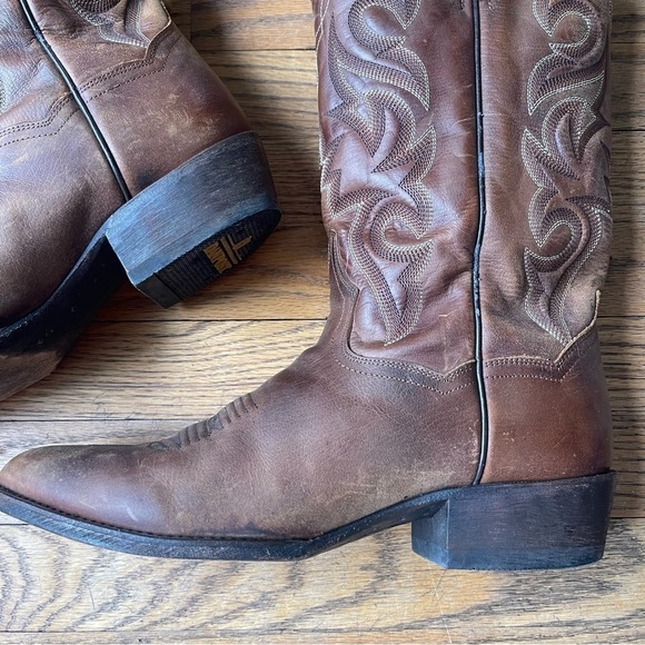 Dan Post Mens Bay Apache 13 Mignon Leather 2159 Size 11 - Picture 3 of 12